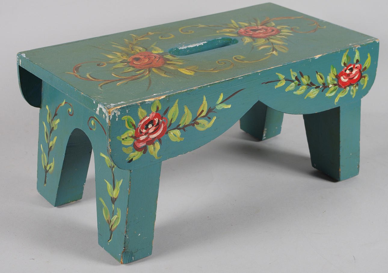 PALL, allmogemålad.