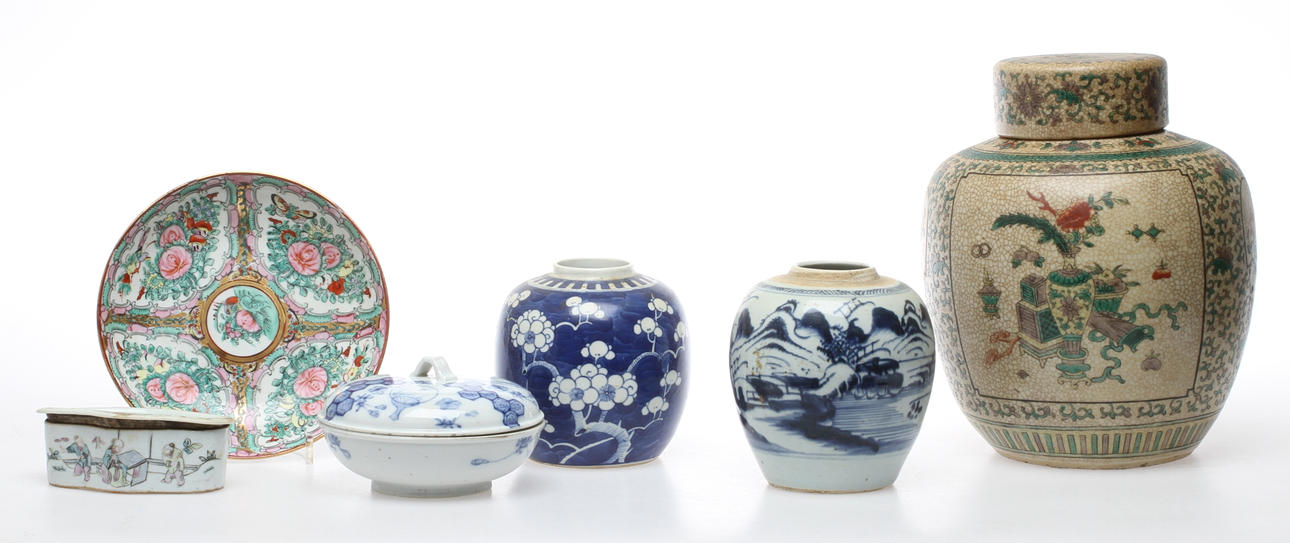 PARTI PORSLIN, 6 delar, Kina.