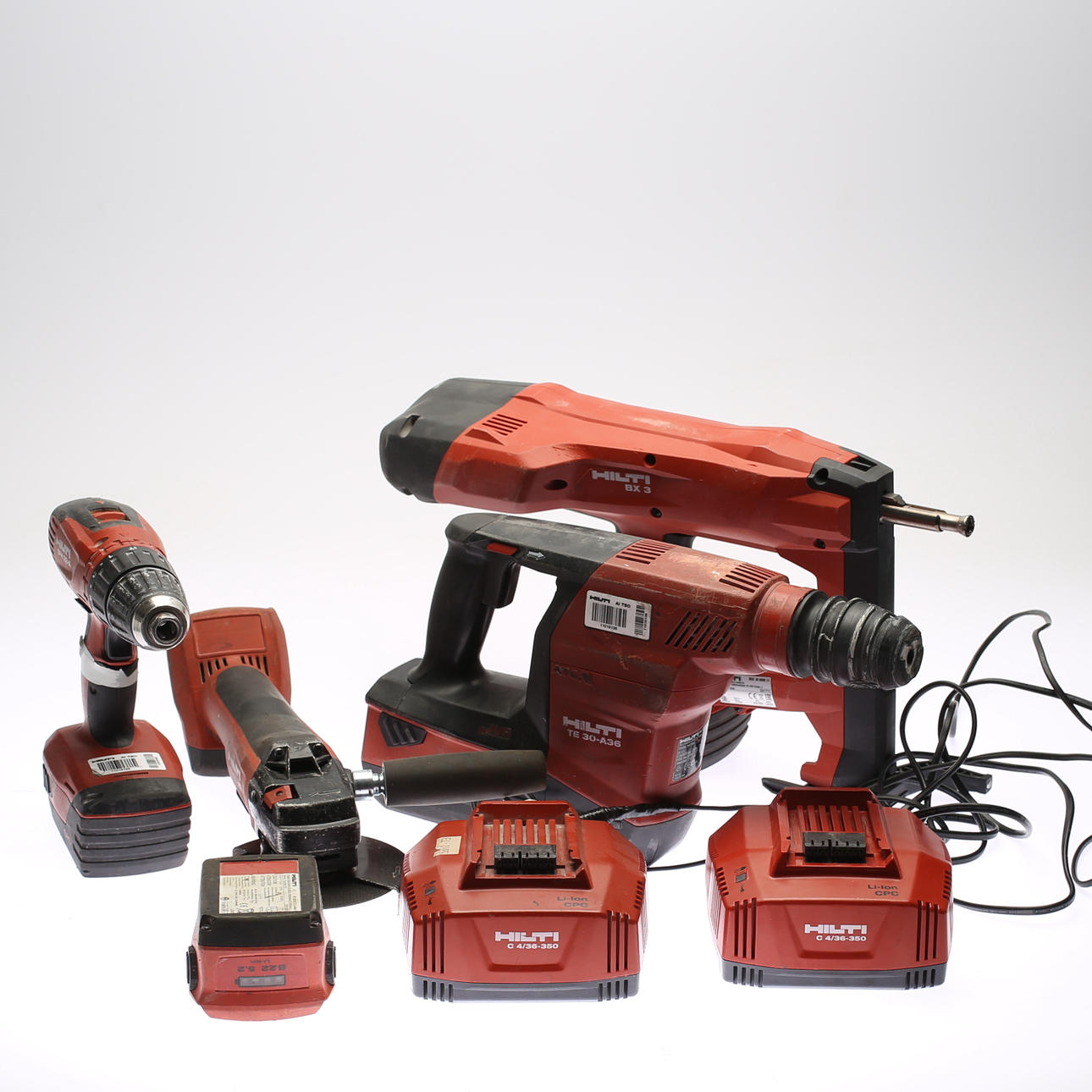 HERRAMIENTAS ELÉCTRICAS, 7 partes, Hilti.