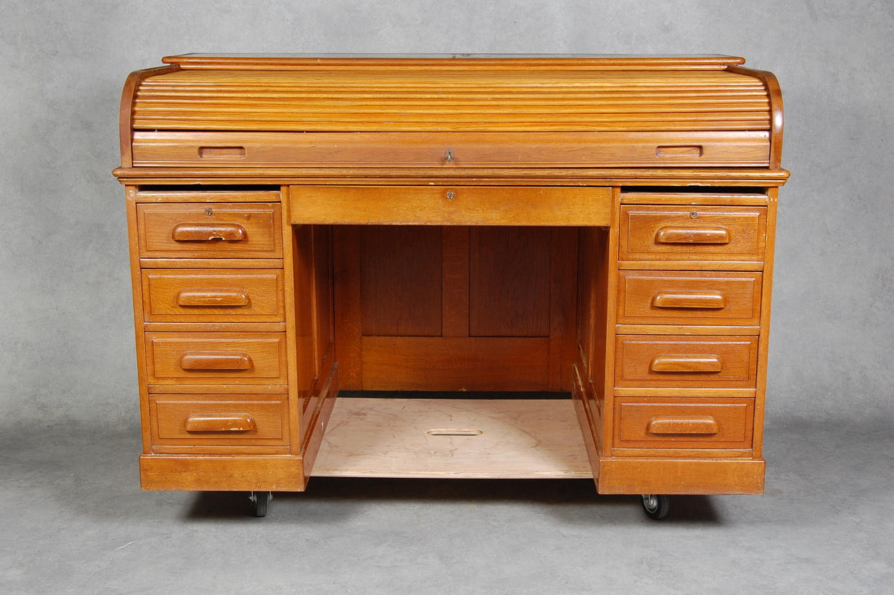 SKRIVBORD, med rullklaff, Amerika.