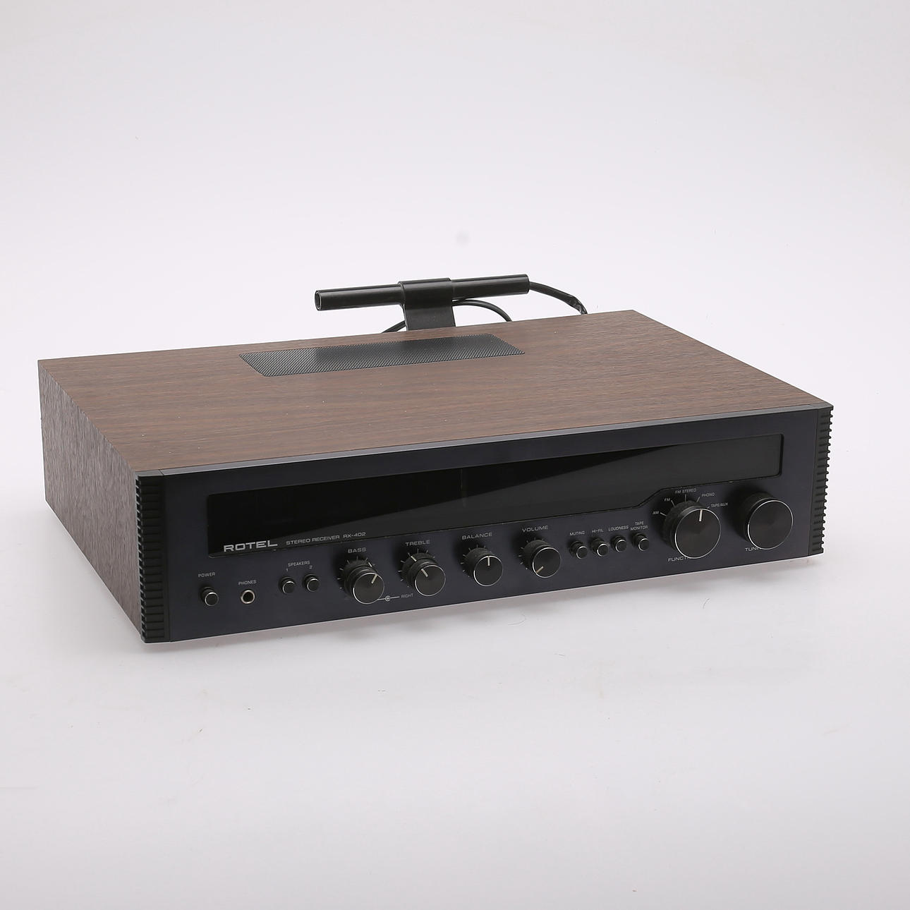 RECEIVER, Rotel RX-402, 1970-tal.