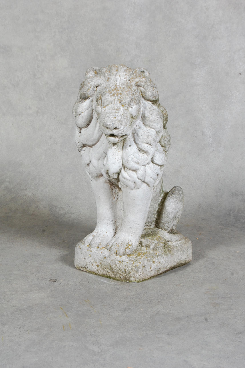 TRÄDGÅRDSSKULPTUR, lejon.