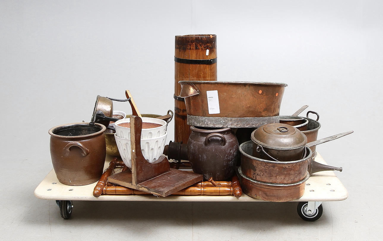 METALL och KERAMIK mm, 1800-1900-tal.