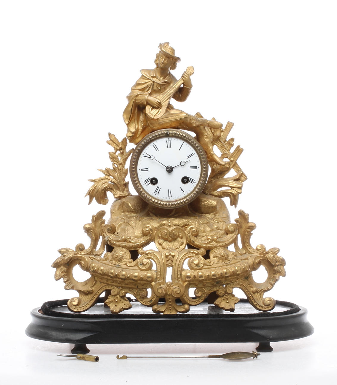 BORDPENDYL, Brunfaut, Frankrike, 1800-talets andra hälft.