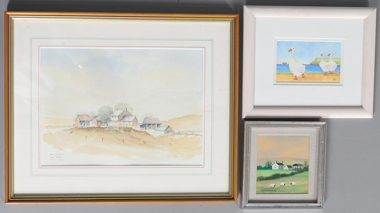 FRED UGLOW. HIGHER DEWLEY BODIN MOOR.