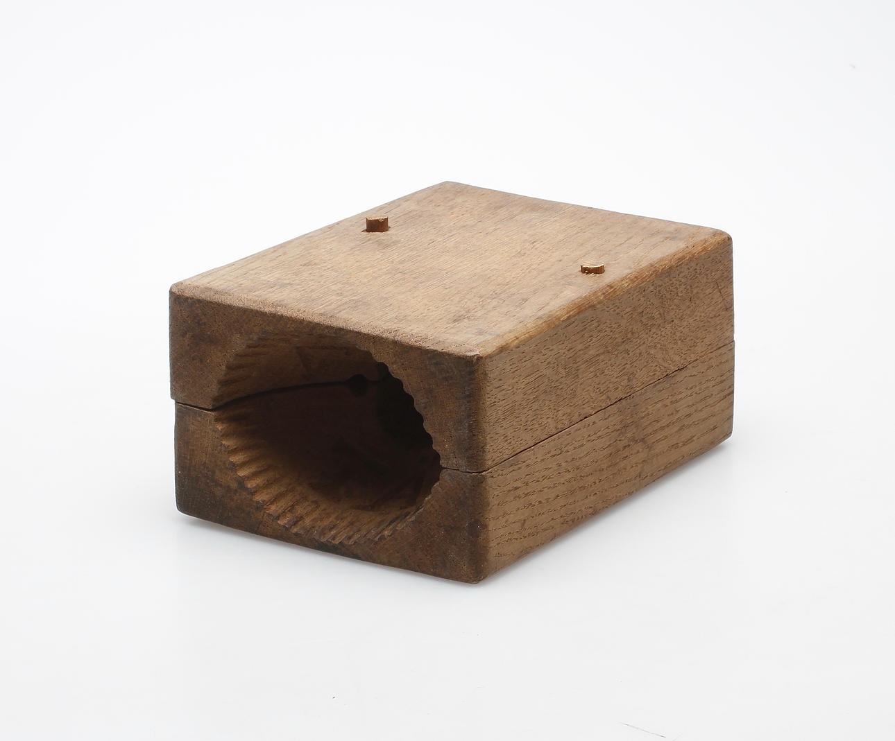 SMÖRFORM, trä, allmoge, 1800-tal.