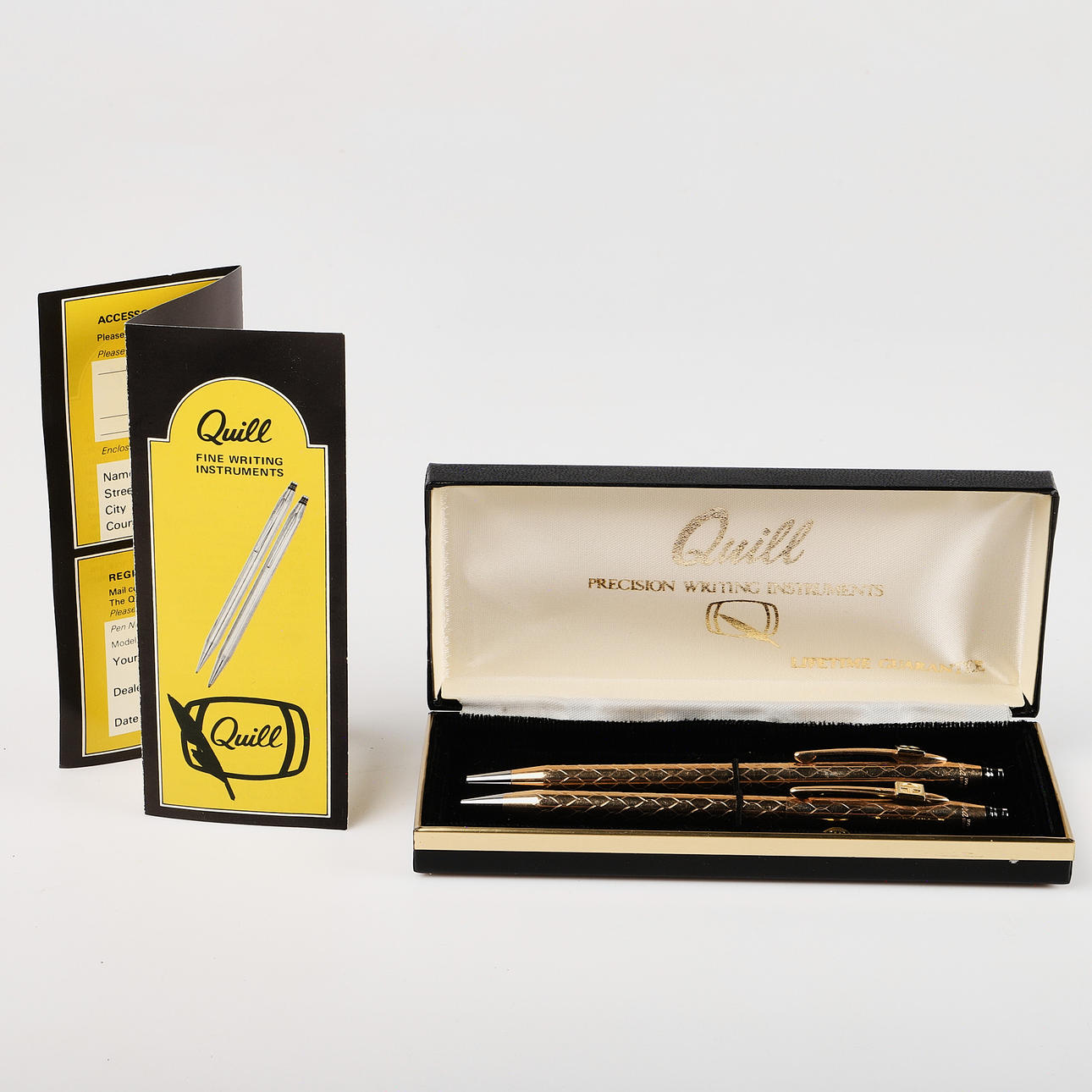 PENCILS, 2 in case, Quill Riviera.