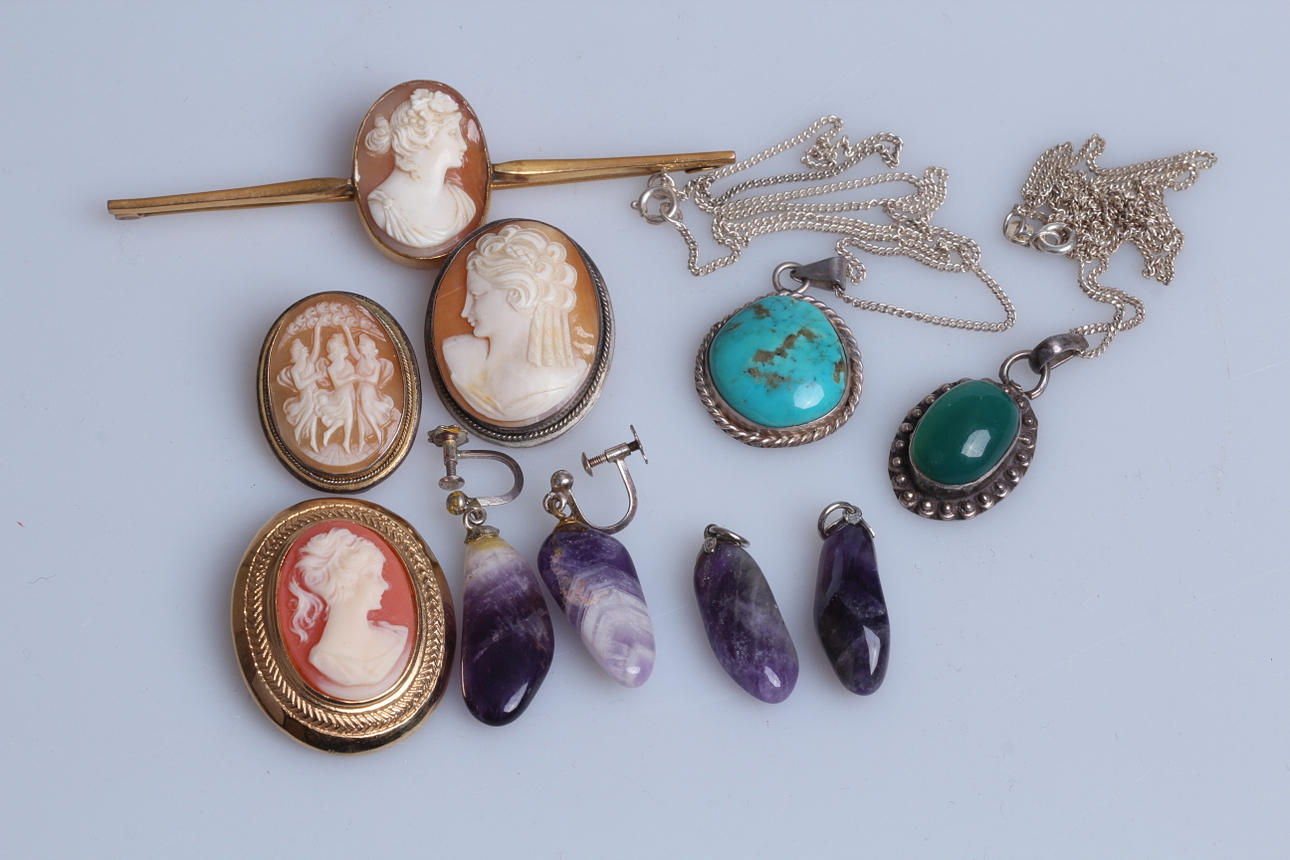 PARTI SMYCKEN, 10 st, Camé, Turkos mm.