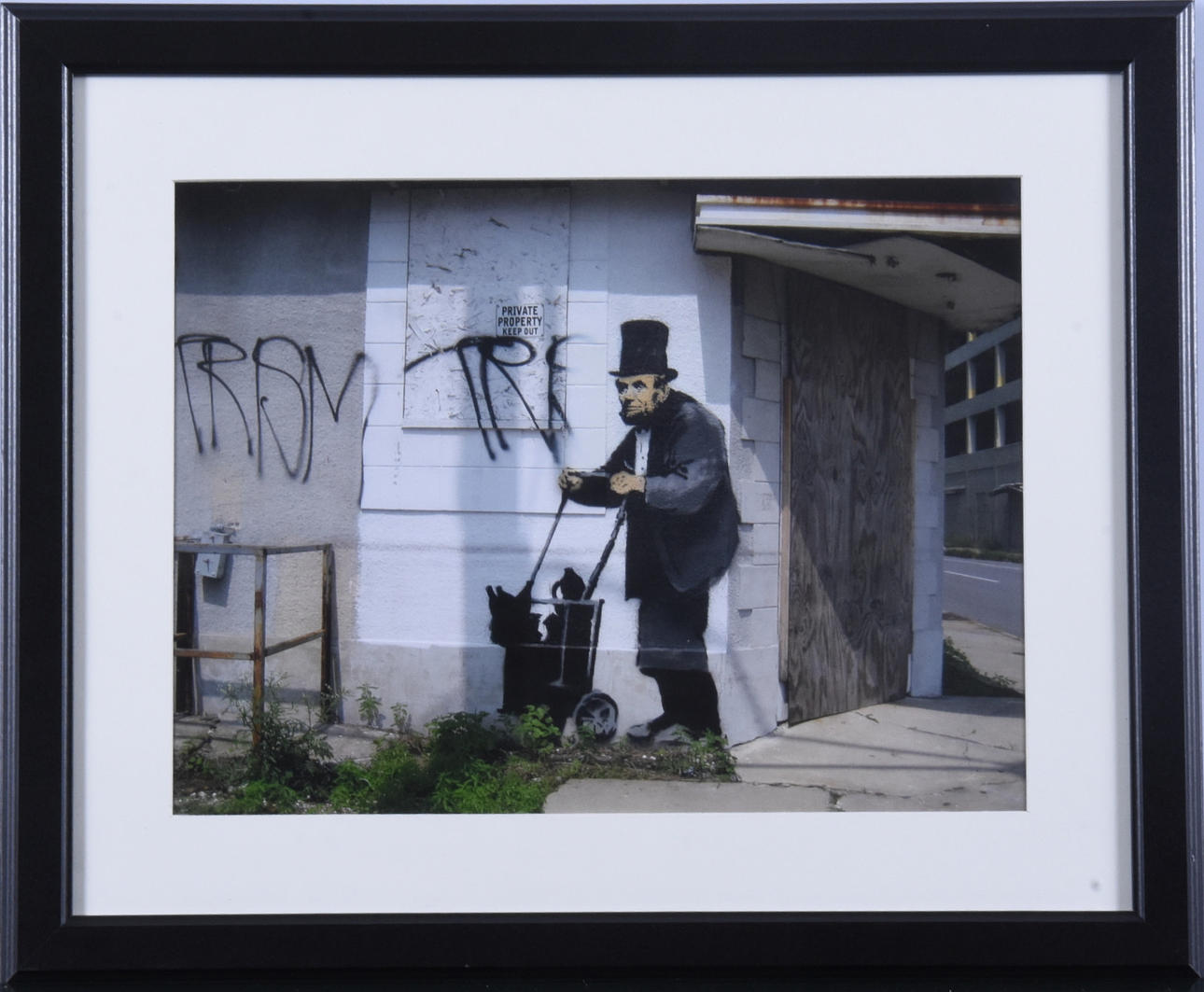 BANKSY. EFTER. Offsettryck.