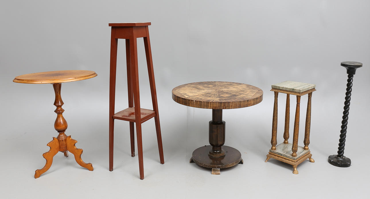 PARTI MÖBLER, 5 delar.