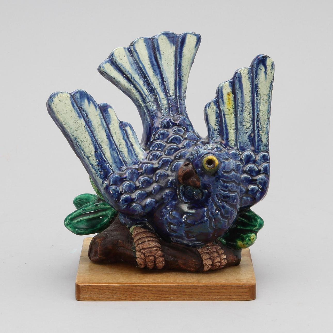 FIGURIN, chamotterad stengods, Gunnar Nylund, Rörstrand.