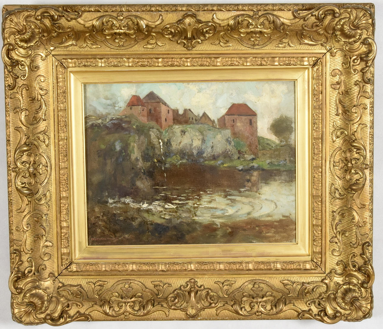 GROSVENOR THOMAS. Oil on canvas.