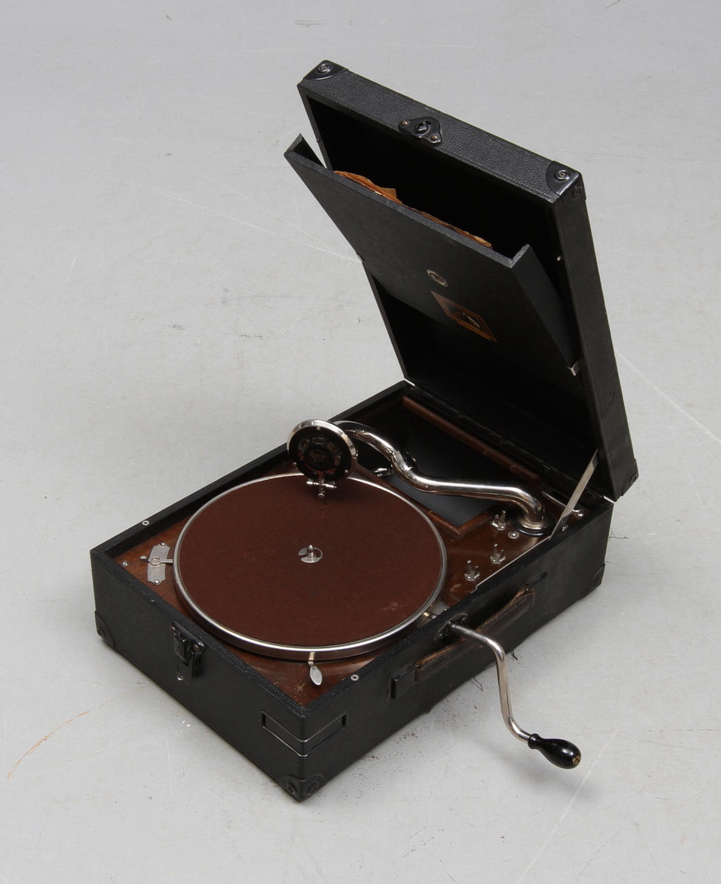 RESEGRAMMOFON, His Masters Voice, 1900-talets första hälft.