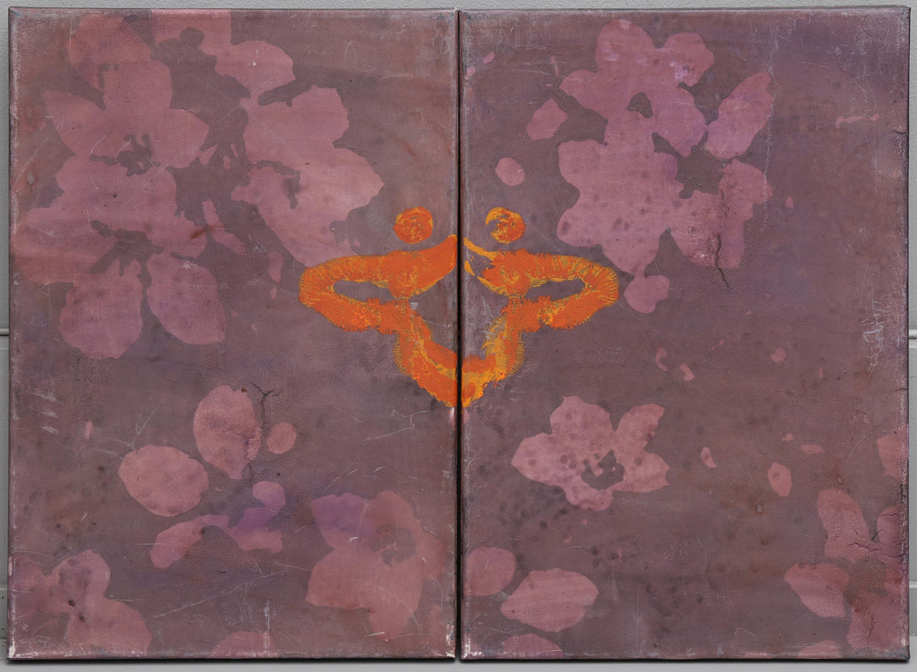 JETTE RANNING. "BLIND FOLD", DIPTYK.