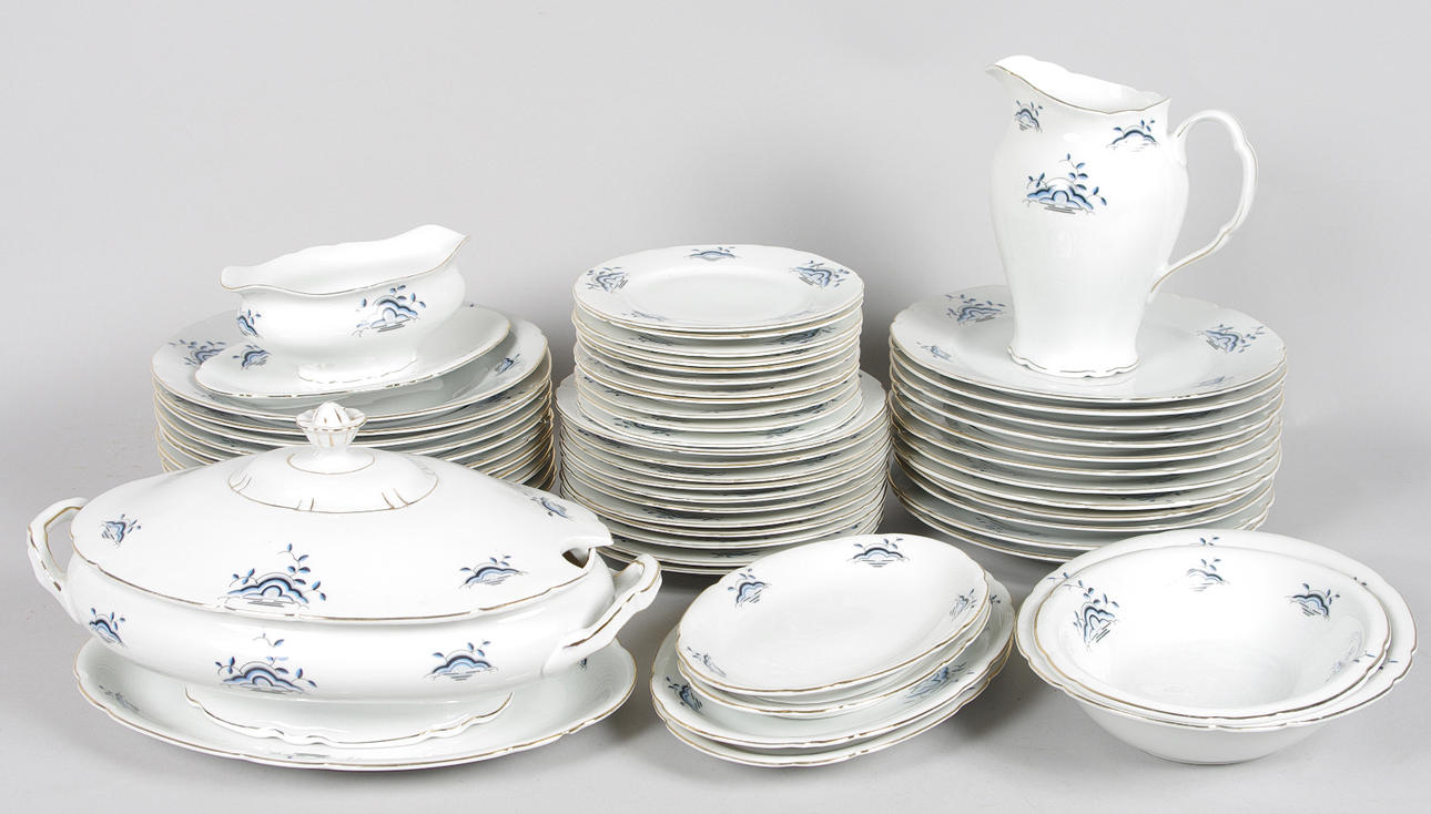 MATSERVIS, Art Deco-dekor, Victoria.