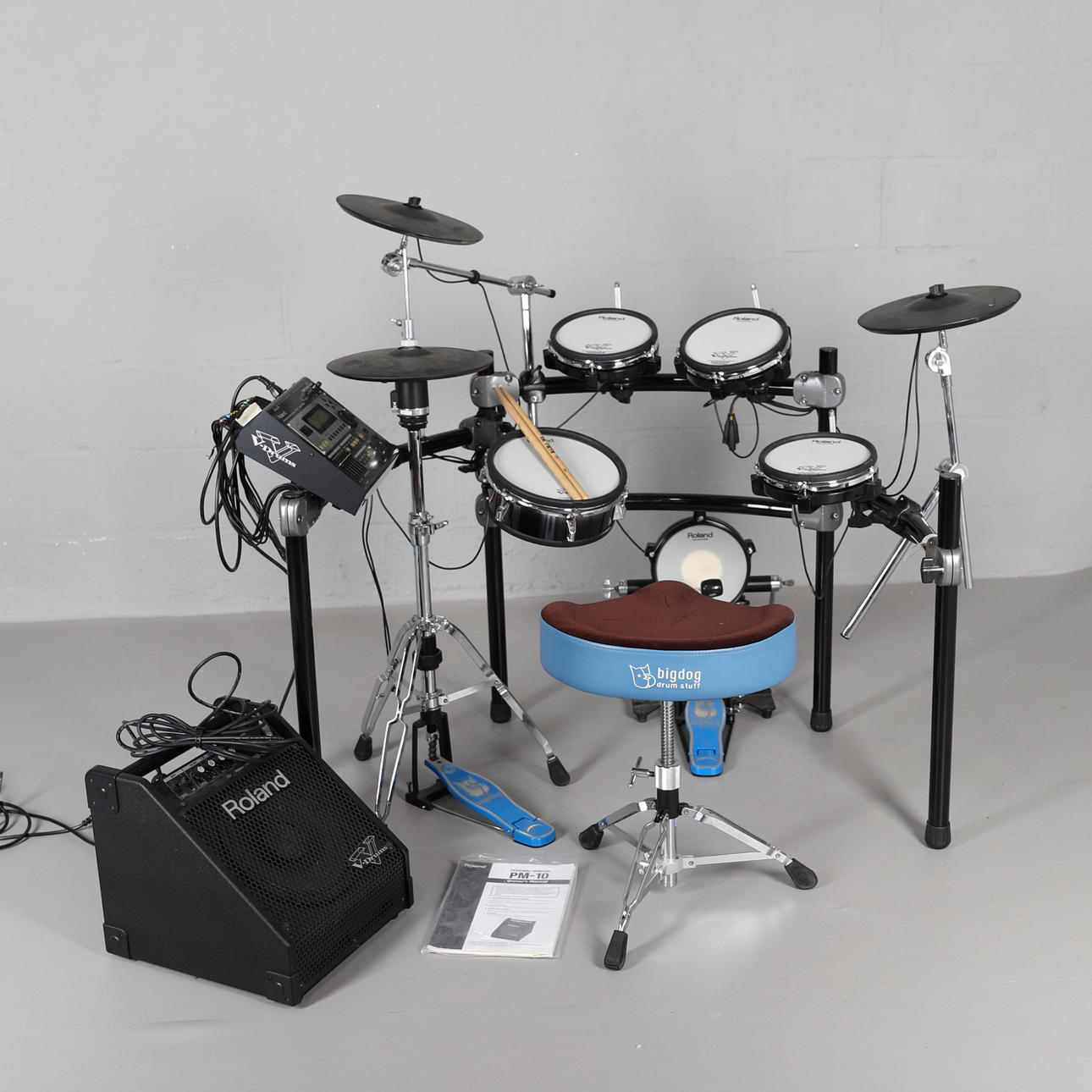 A ROLAND DRUM SYSTEM TD-12K.