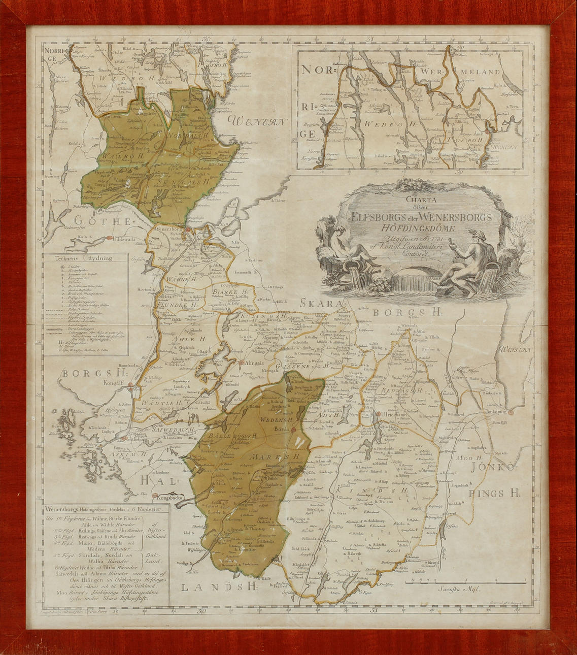 MAP, 18th/19th century.