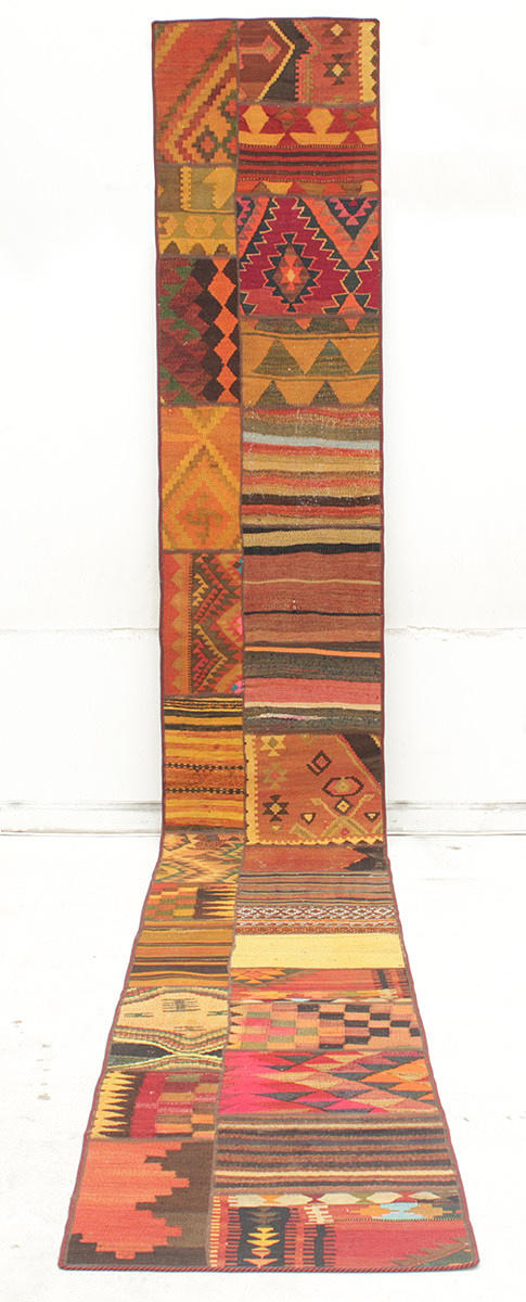 MATTA, Kelim, Patchwork, 584 x 77 cm.