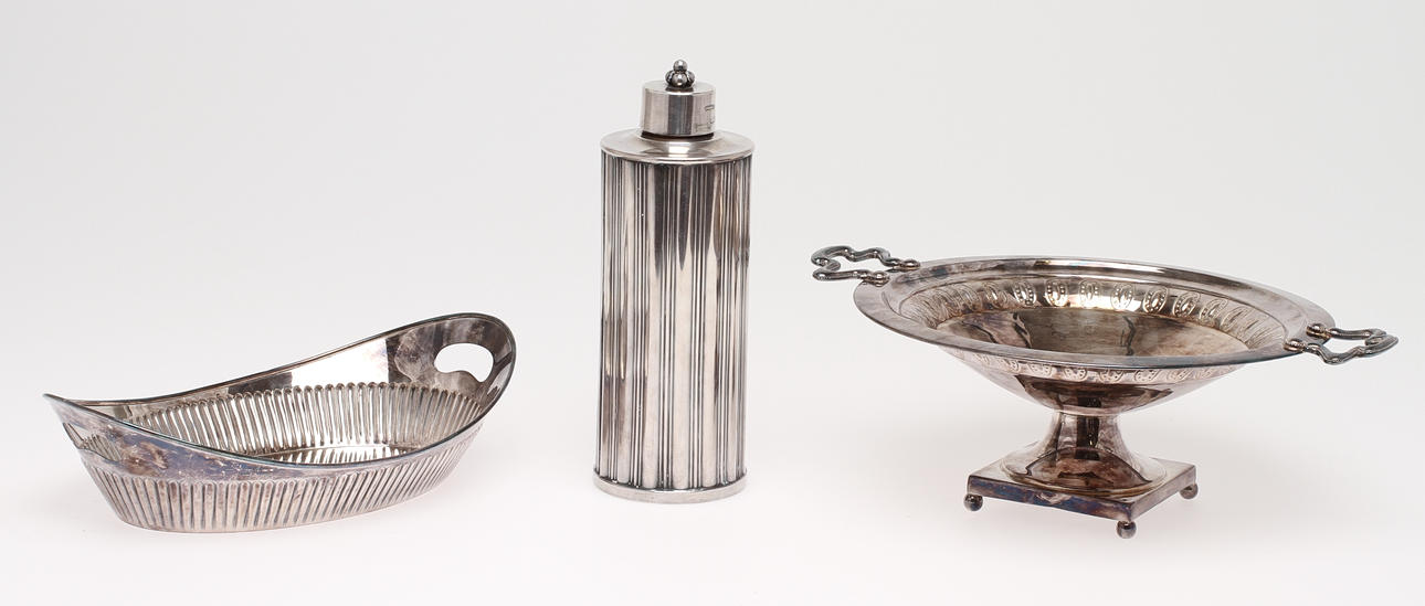 NYSILVER 3 delar, bland annat shaker TESI.