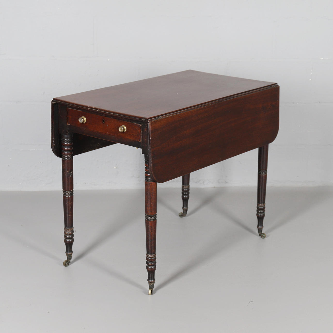 KLAFFBORD, mahogny, Regency.