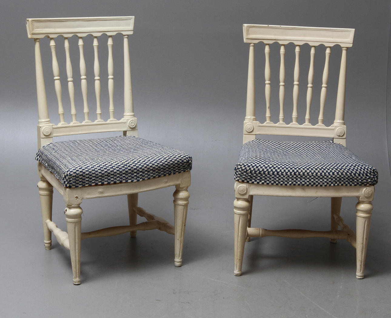 STOLAR, 1 par, sengustavianska, omkring 1800.