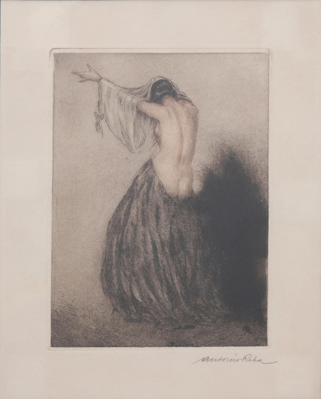 ANTONIO RIBA BRACONS. En ung kvinna.