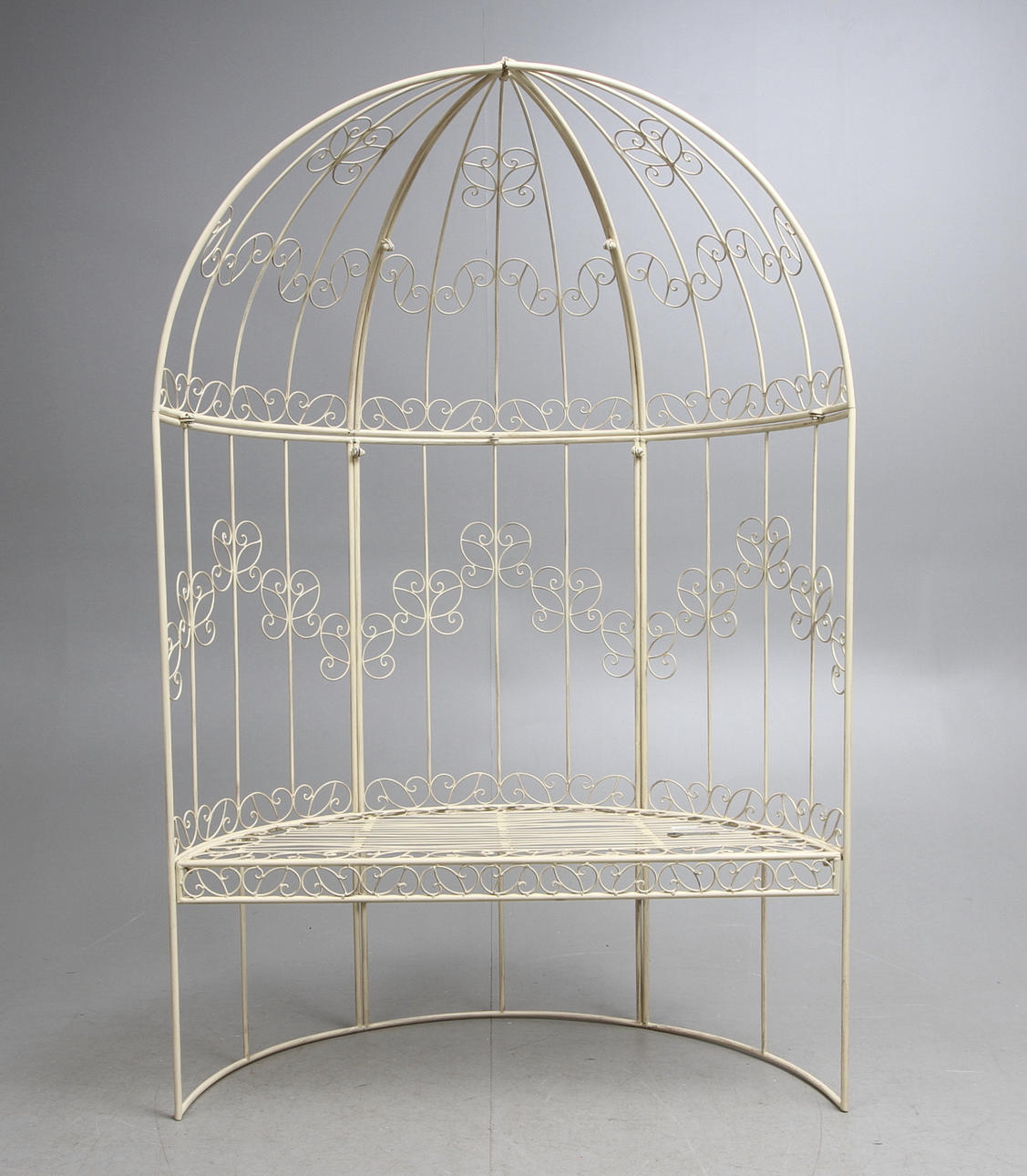 TRÄDGÅRDSSOFFA med PERGOLABUR, metall, 2000-tal.