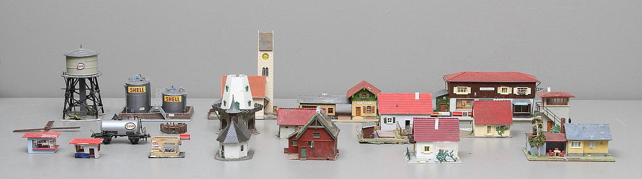 TÅGBANEMODELLER, Tyskland, Faller mfl.