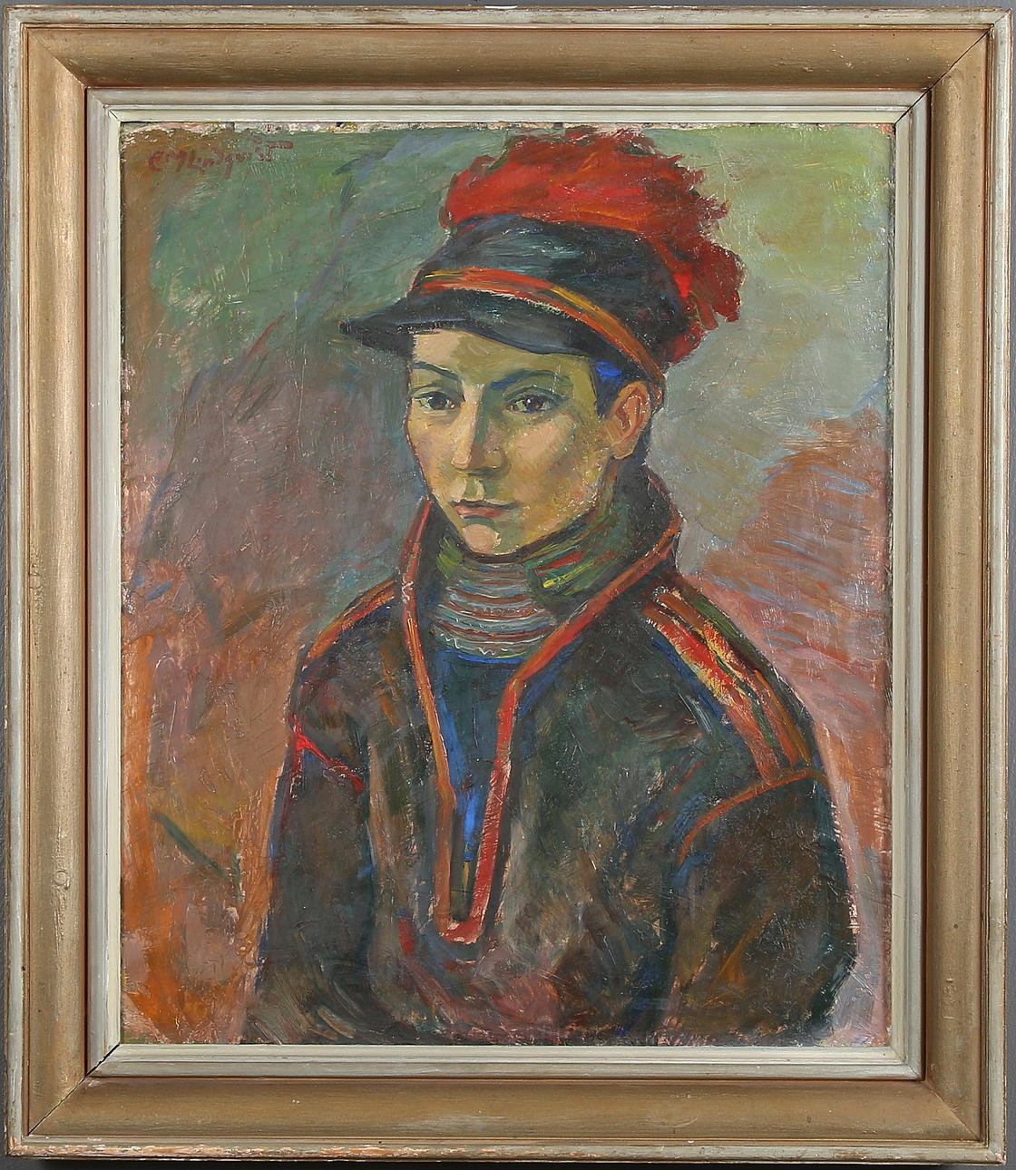 CARL MAGNUS LINDQVIST. Olja på duk, signerad, 1930-tal.