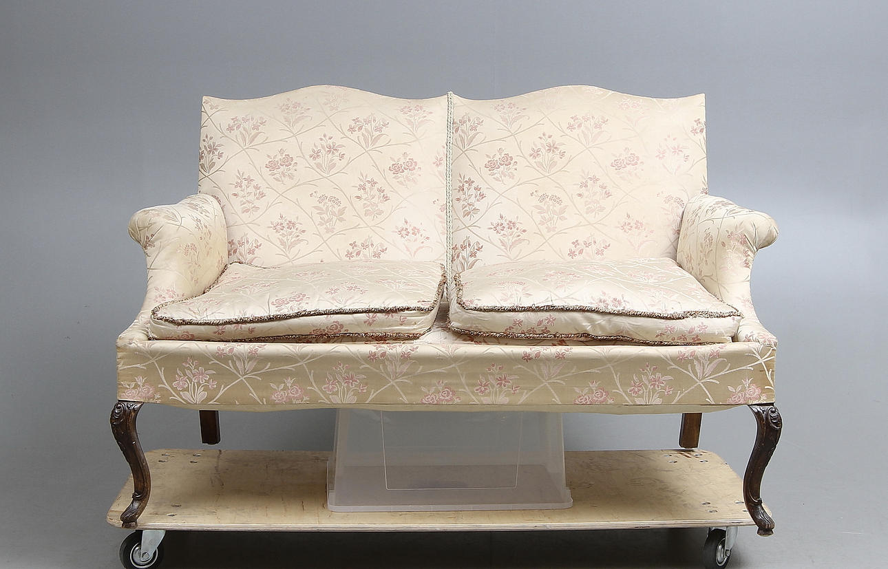 SOFFA, rokokostil, 2 sits.