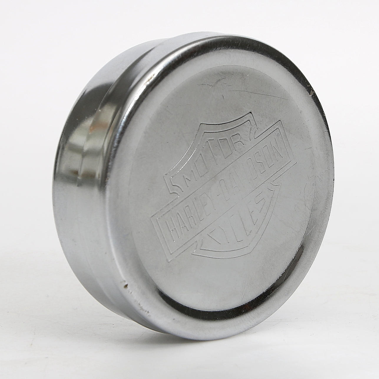 SNUSBURK, rostfritt stål, Harley Davidson, Eskilstuna.