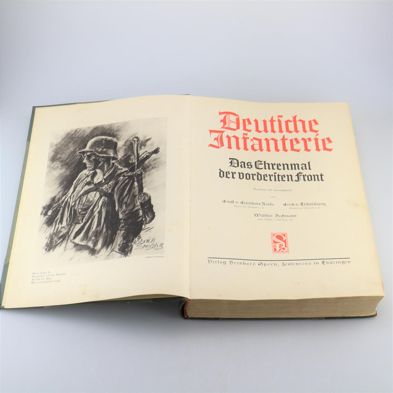 DEUTSCHE INFANTERIE BUCH 1914-1918.