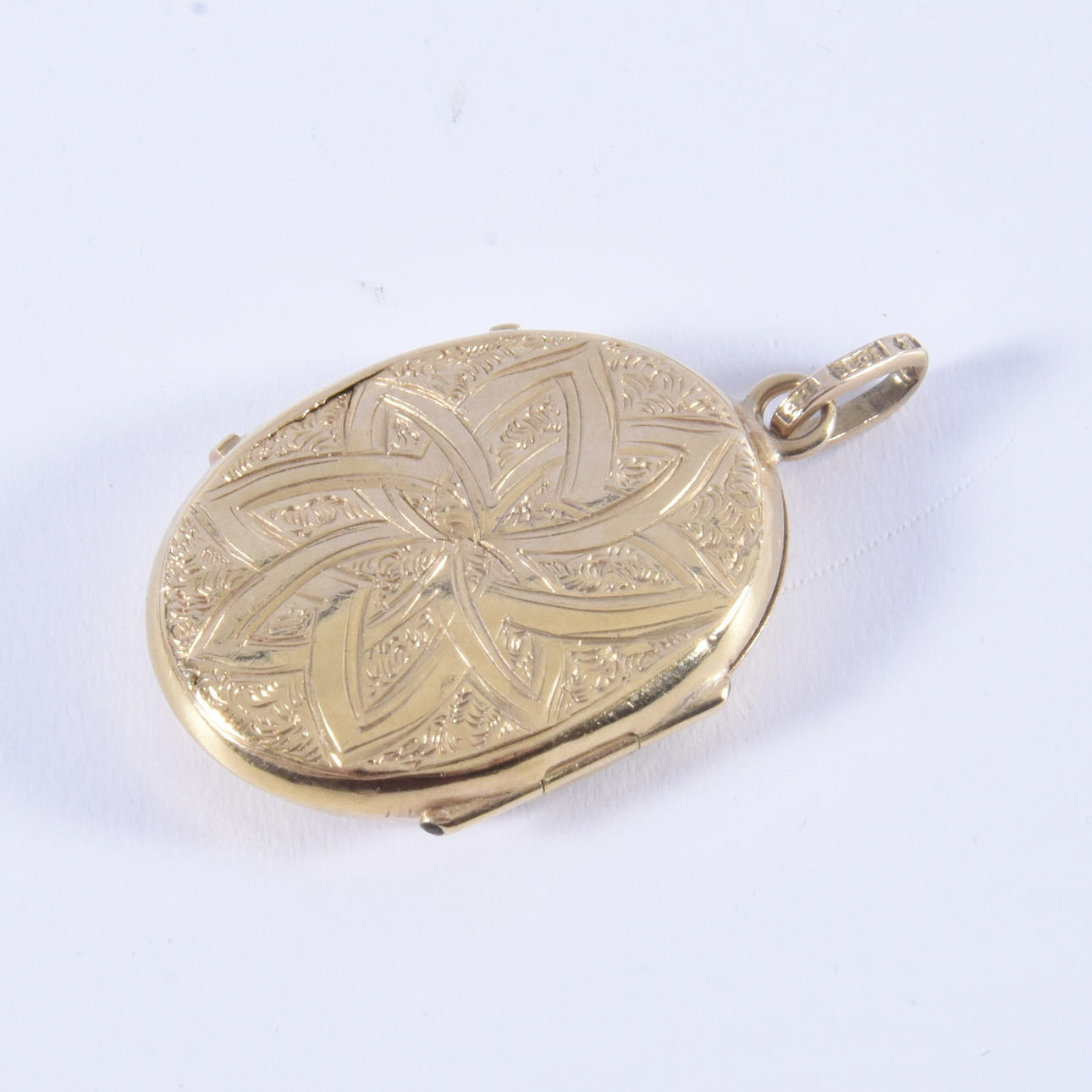 MEDALJONG, guld 18K.