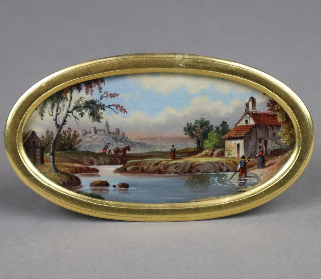 --THUMBMAN - about 1880, river landscape.