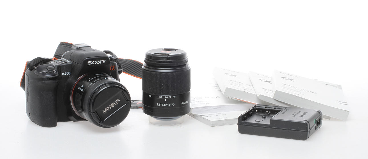 KAMERA, Sony DSLR-A350, serienummer 1994845.