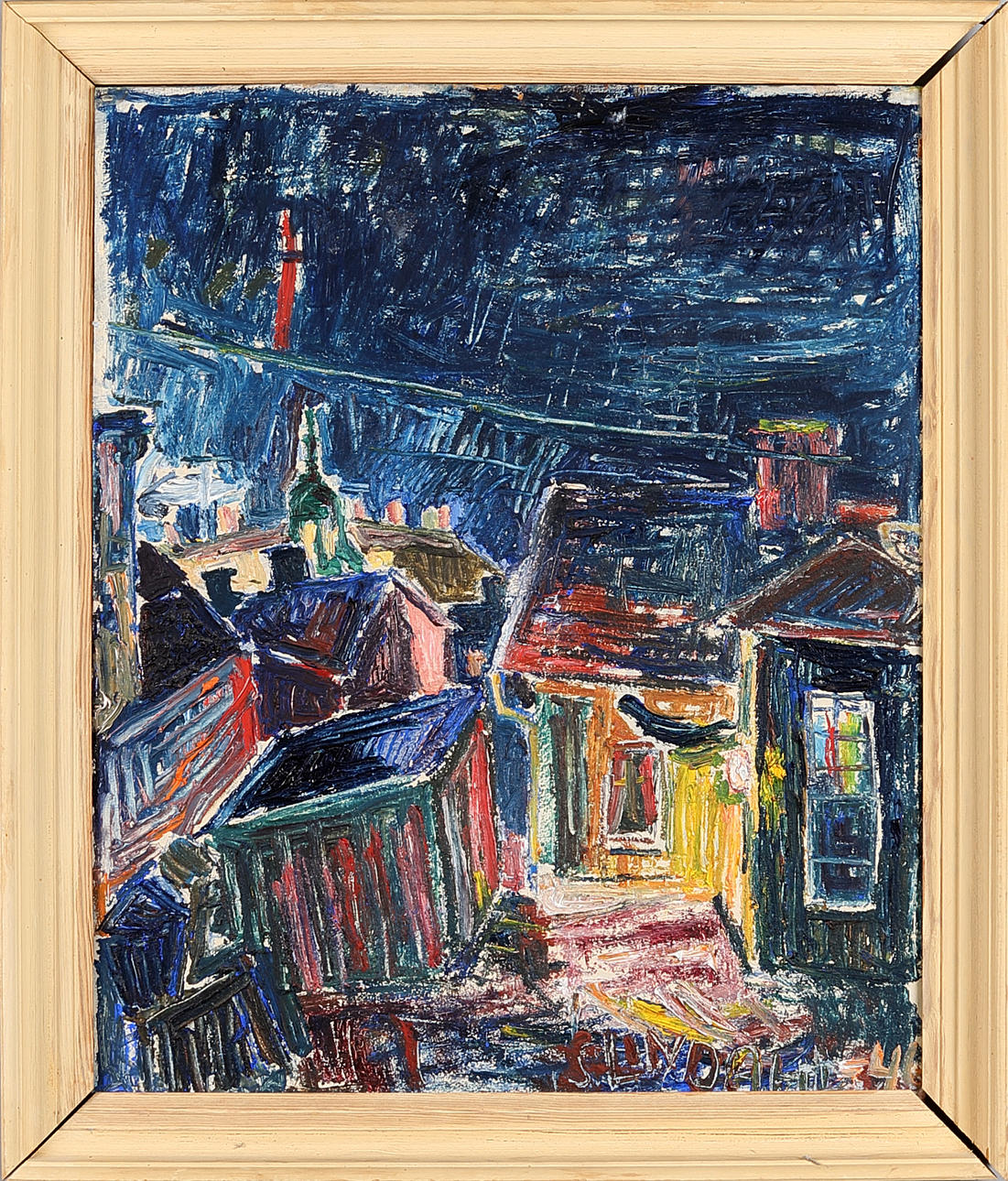 STEN LINDAHL. City-house facades.