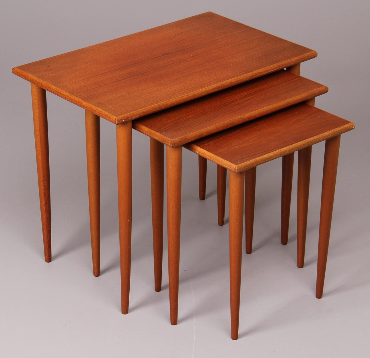 SATSBORD, Teak, 1950-tal.