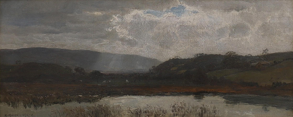 HENRY MOORE. "KIRBY MOSS, LANCASHIRE".