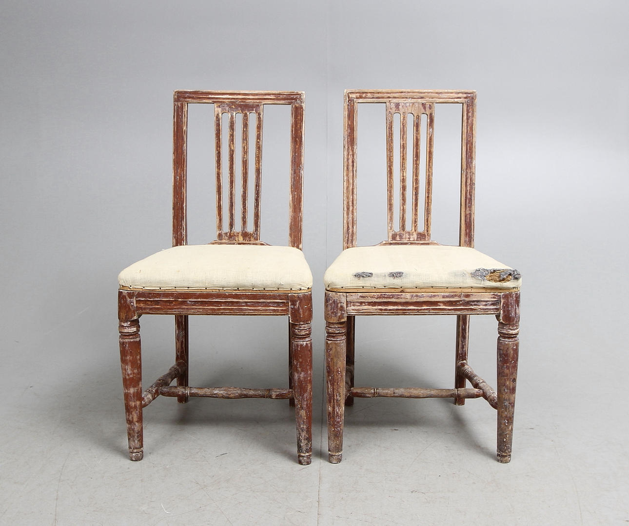 STOLAR, ett par, Gustavianska provinsarbeten, 17/1800-tal.