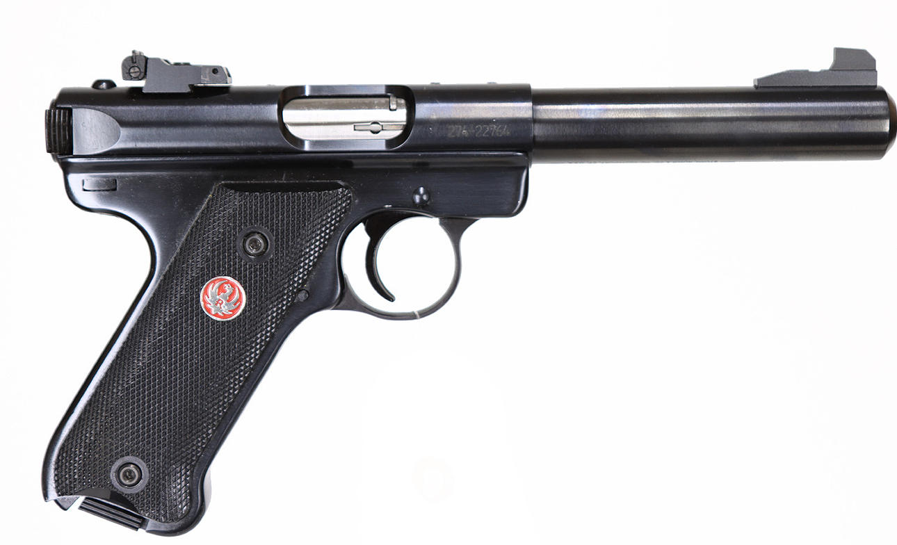 12. PISTOL, American, Semi-automatic, make Ruger, model Mark III Target ...