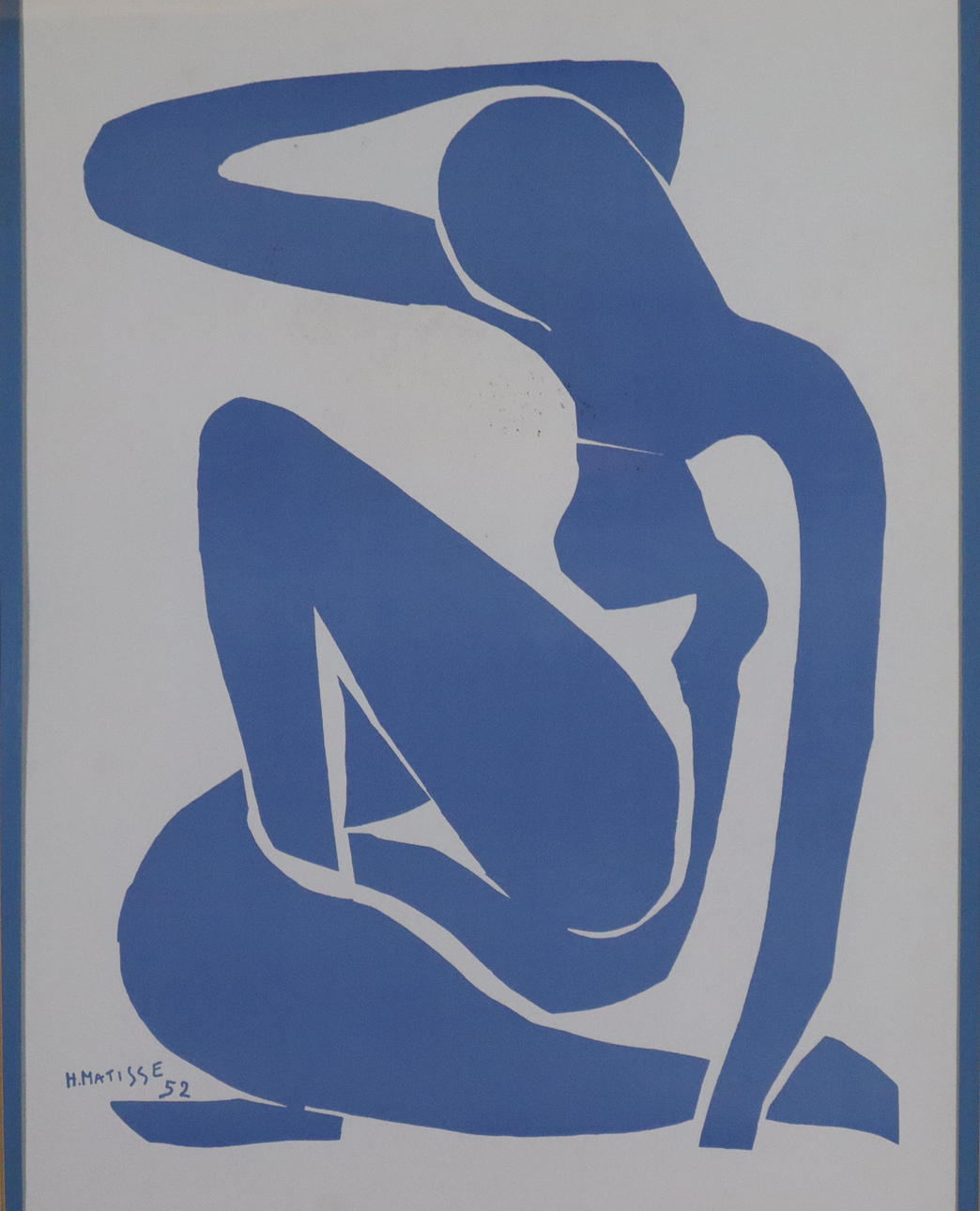 --MATISSE, HENRI. EFTER. Blauer Akt.