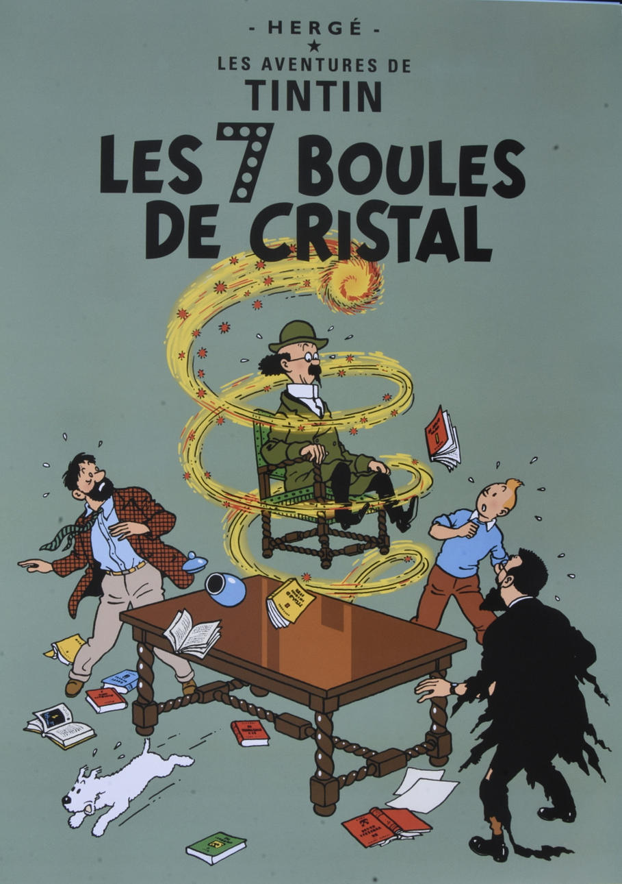 TINTIN, poster, Offset print.