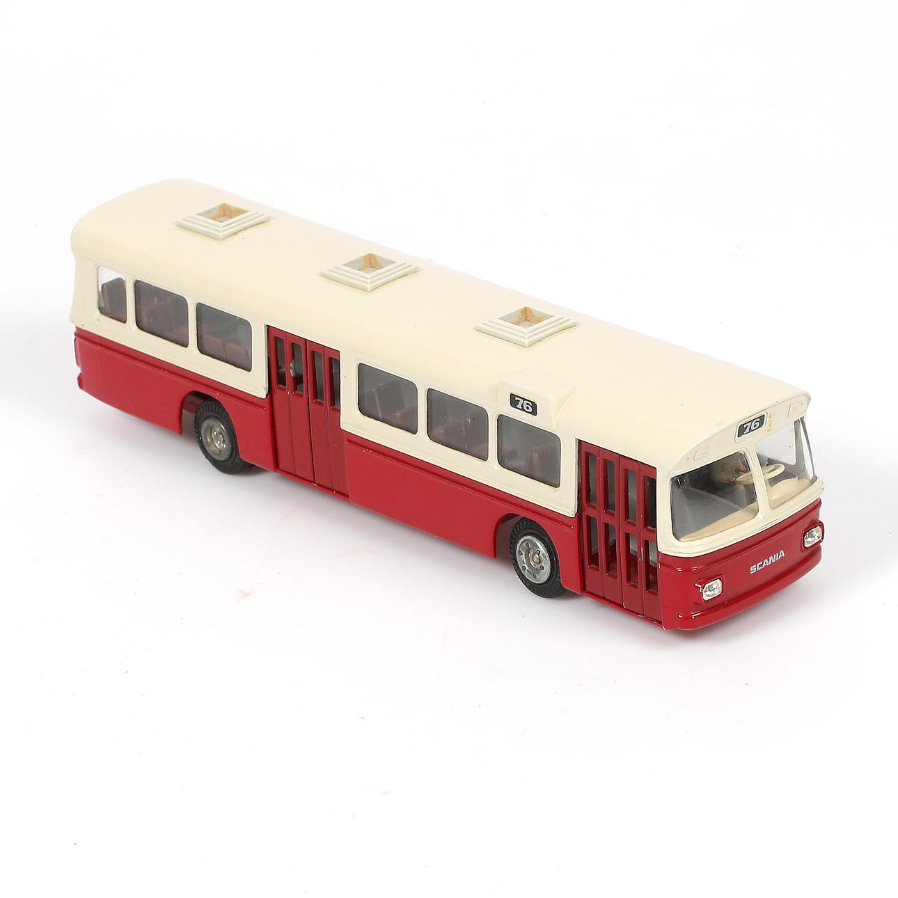 MODEL BUS, Scania Vabis CR-76, Tekno, Denmark. Toys - Auctionet