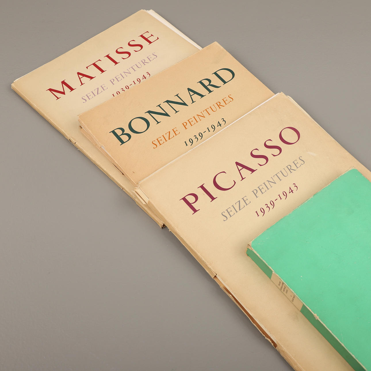 Ein Menge KUNSTBÜCHER, Bonnard, Matisse und Picasso.