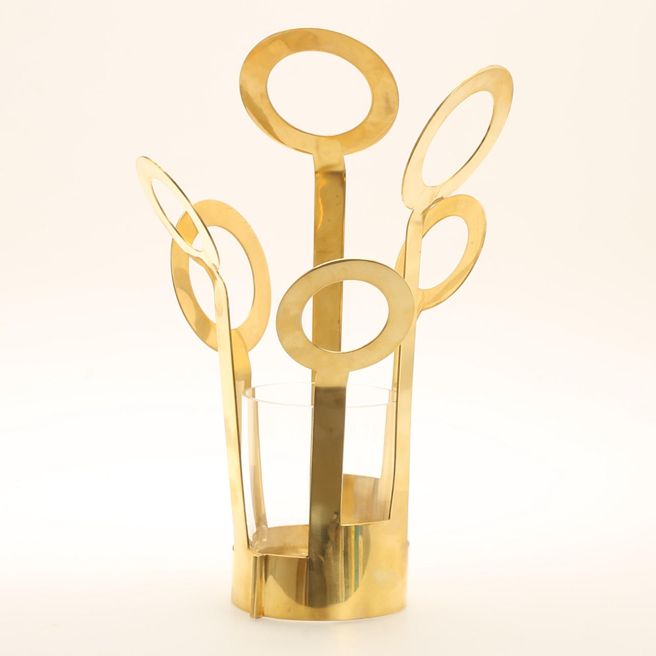 VAS, mässing och glas, "Fanny", Klong.