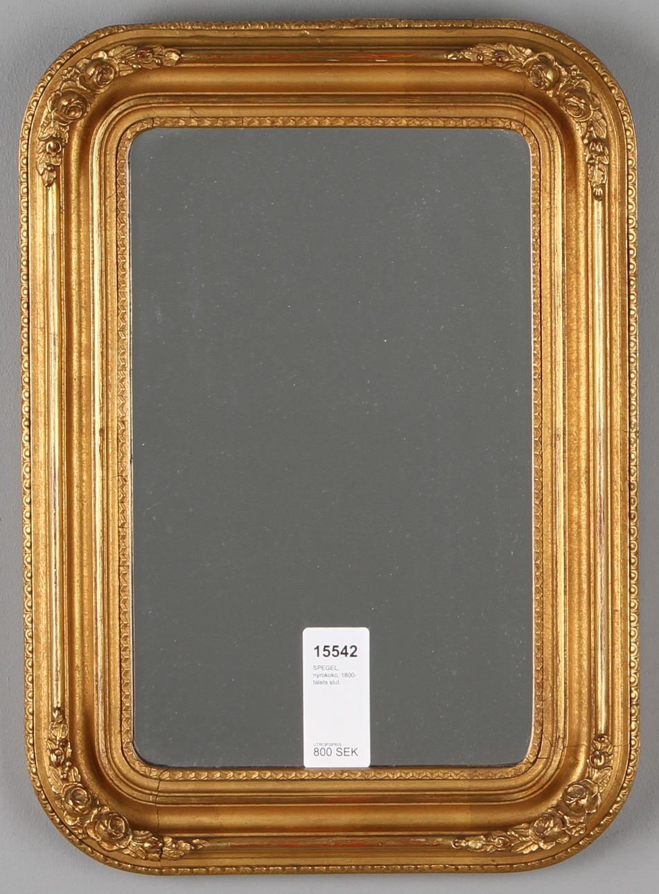 SPEGEL, nyrokoko, 1800-talets slut.