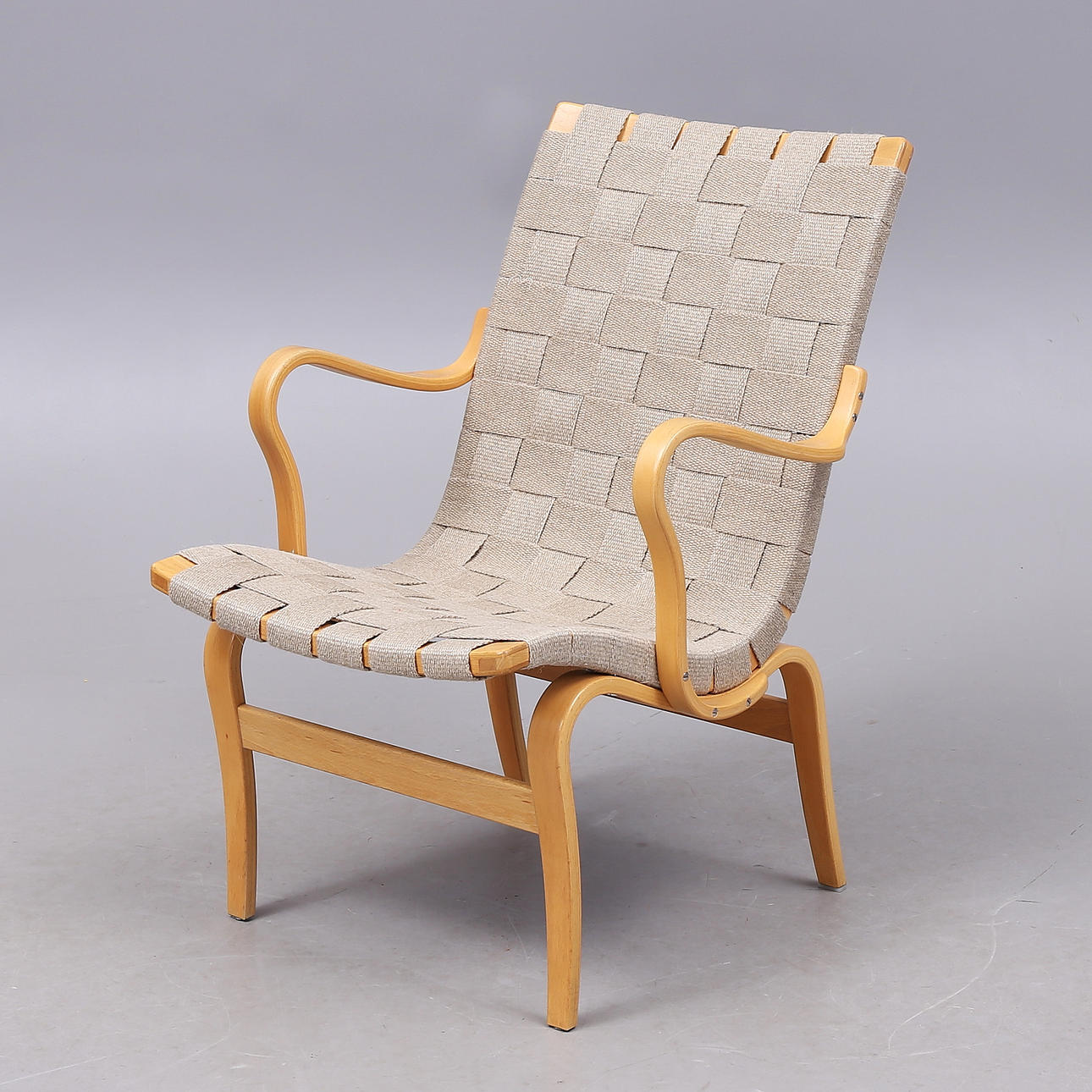 BRUNO MATHSSON. Armchair, "Eva", for Dux.