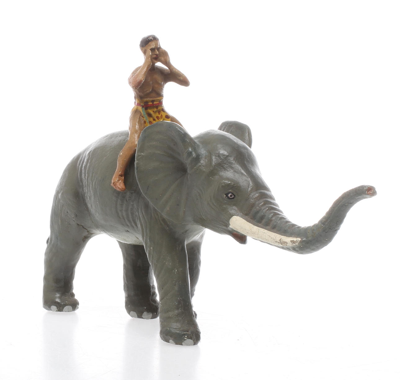 DURSO TARZAN ridande på ELEFANT.