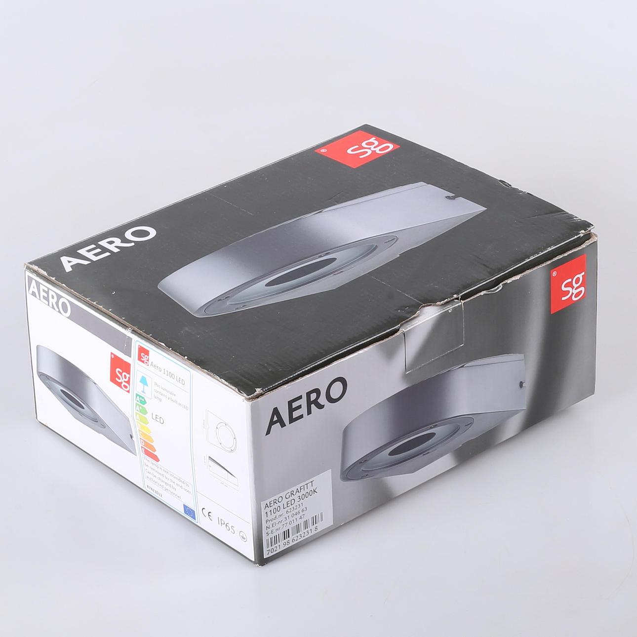 AUSSENBELEUCHTUNG, SG Aero LED 2000, Graphit, 3000K.