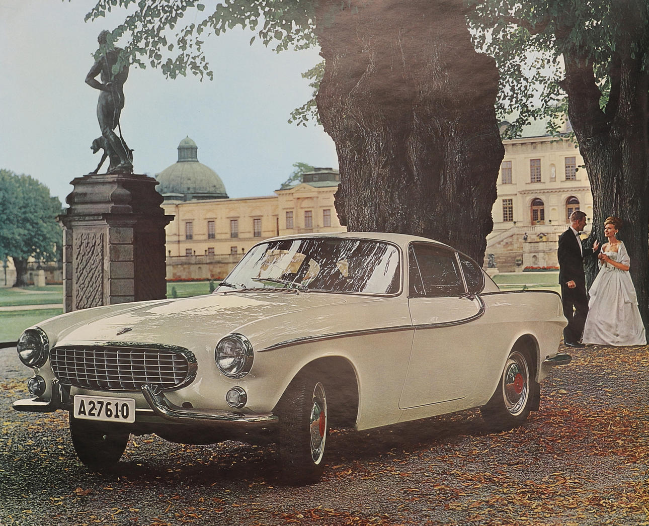 ADVERTISING POSTER, Volvo P1800.